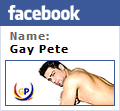 Find me on Facebook - Gay-Pete's-Site-for-Gays-Men-Muscle-Hunks-Boys-Bears-and-MORE-Like-and-Follow-on-Facebook-for-Updates